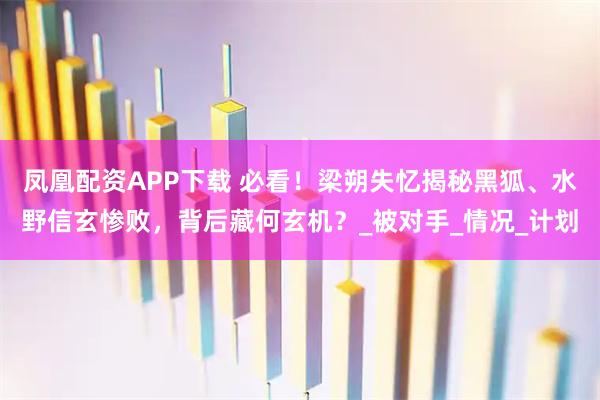 凤凰配资APP下载 必看！梁朔失忆揭秘黑狐、水野信玄惨败，背后藏何玄机？_被对手_情况_计划