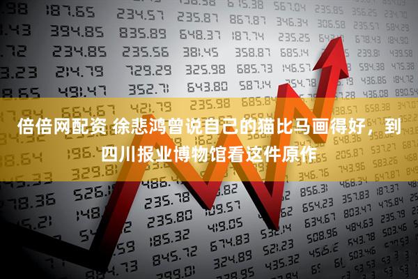 倍倍网配资 徐悲鸿曾说自己的猫比马画得好，到四川报业博物馆看这件原作